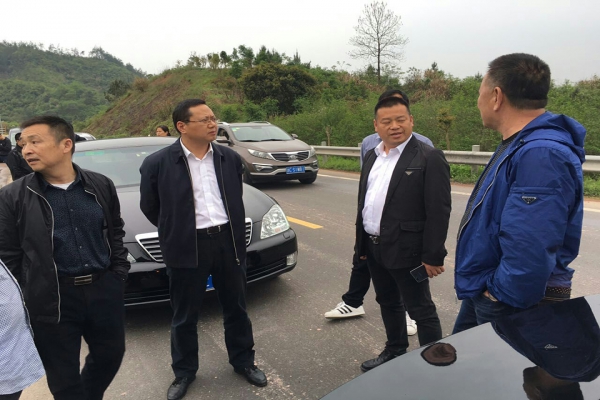 4.14蓮都區(qū)領(lǐng)導(dǎo)赴現(xiàn)場調(diào)研，關(guān)心支持公司發(fā)展后勁